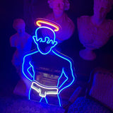 LED NEONSKYLT "THE BOY". 