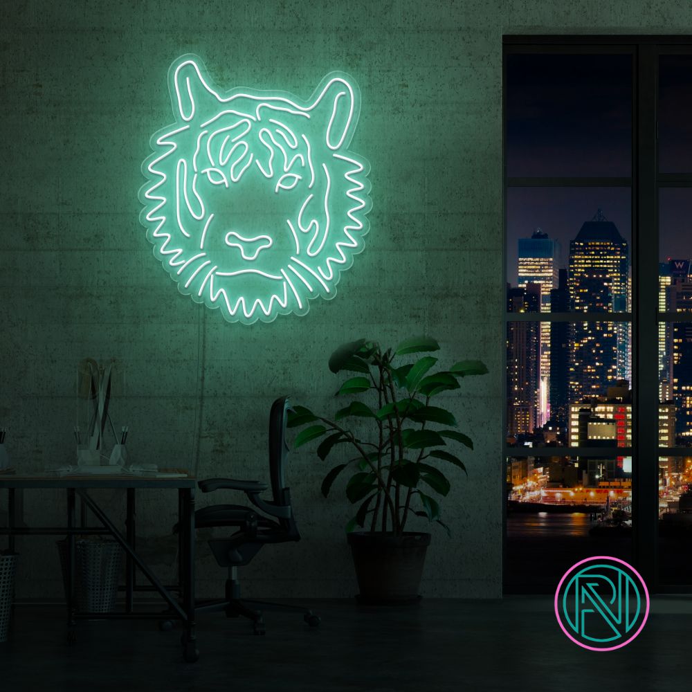 "TIGER" Led neonskylt