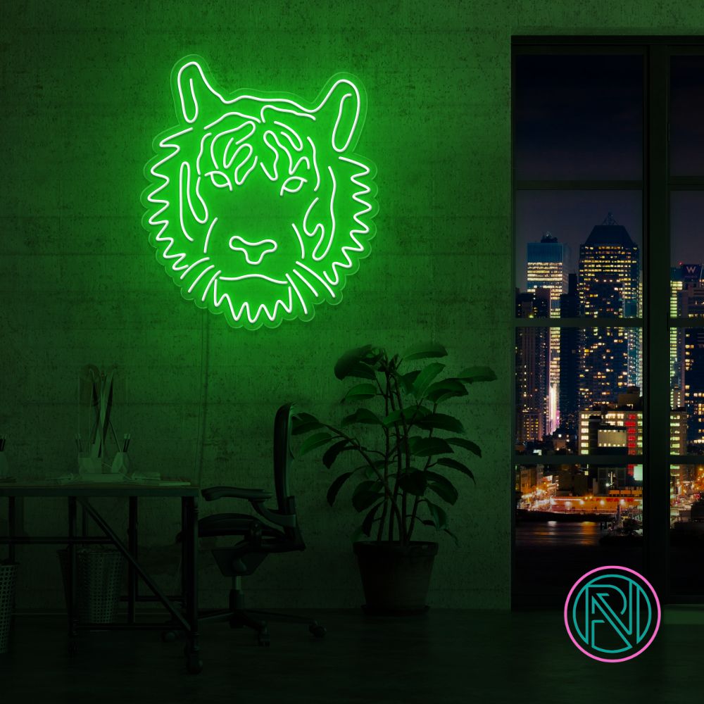 "TIGER" Led neonskylt