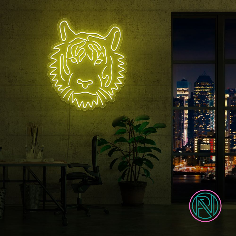 "TIGER" Led neonskylt