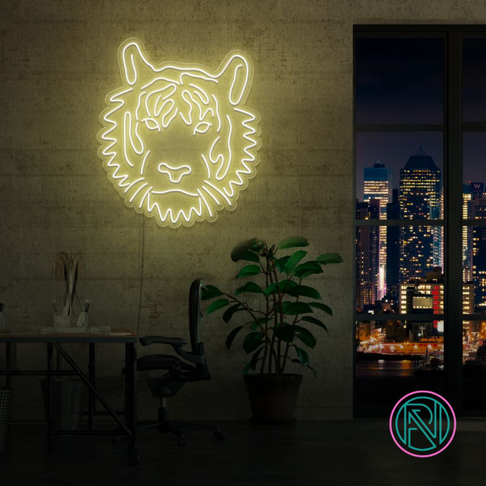 "TIGER" Led neonskylt