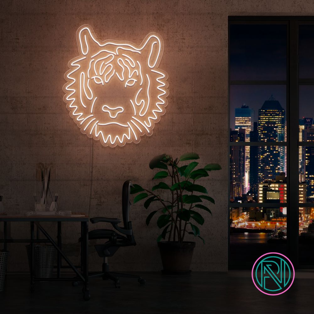 "TIGER" Led neonskylt