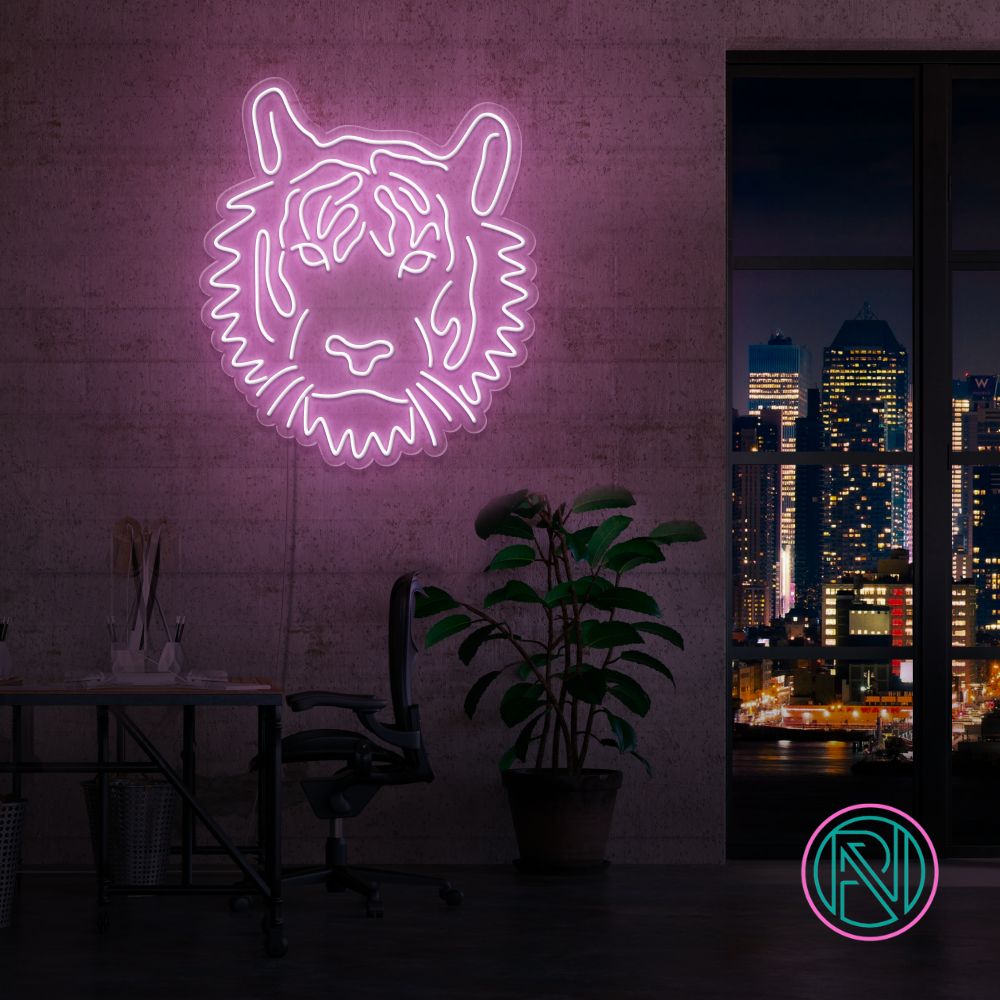 "TIGER" Led neonskylt